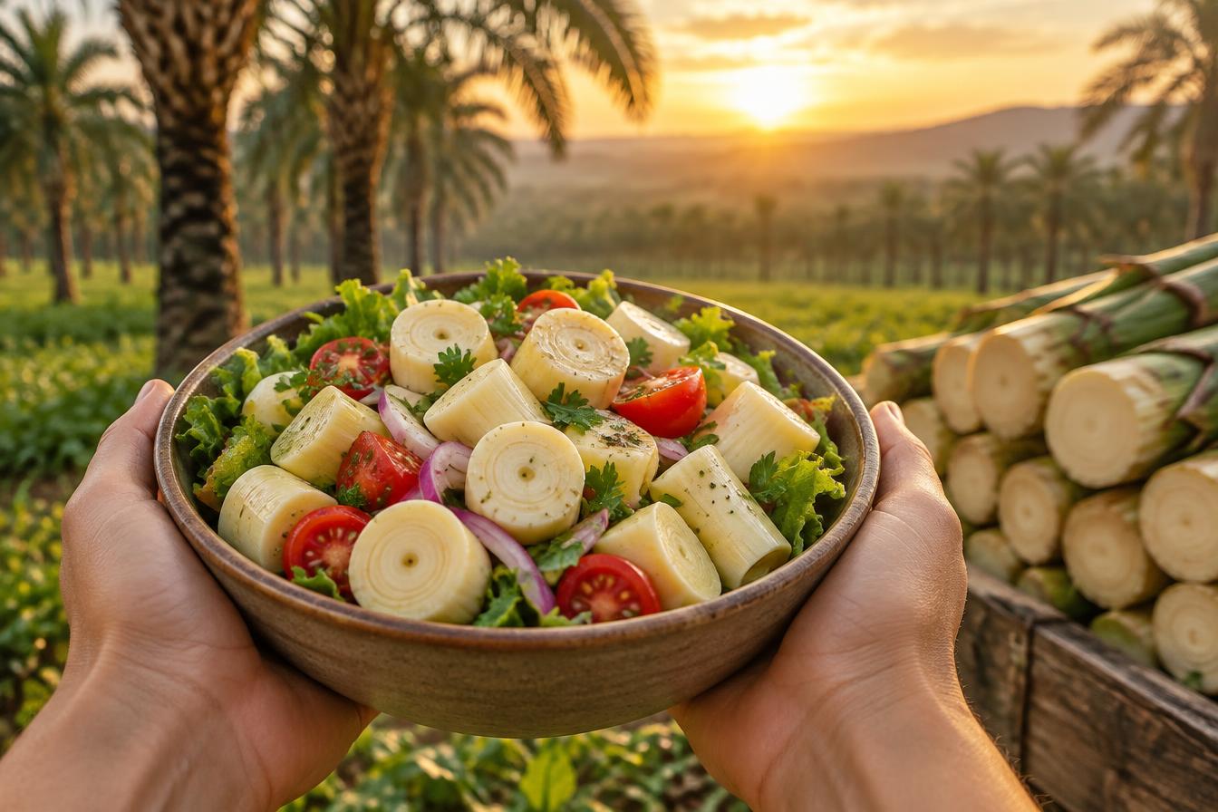 جمار النخيل — من قلب النخلة إلى منزلك